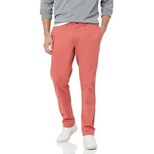 Amazon Essentials Herr Skinny-Fit Casual Stretch Chino Byxa, Tvättad Röd, 31 B x 32 L Amazon Essentials Herr Skinny-Fit Casual Stretch Chino Byxa, Tvättad Röd, 31 B x 32 L