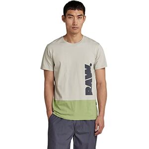 G-STAR RAW Män Color Block Raw. R T T-shirt, Grå (mineralgrå 336-c958), XS G-STAR RAW Män Color Block Raw. R T T-shirt, Grå (mineralgrå 336-c958), XS