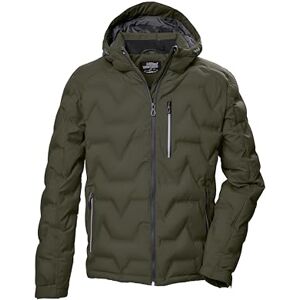 Killtec Herrjacka med huva/jacka är vattenavvisande KOW 60 MN QLTD JCKT, mörk oliv, 3XL, 41834-000 Killtec Herrjacka med huva/jacka är vattenavvisande KOW 60 MN QLTD JCKT, mörk oliv, 3XL, 41834-000