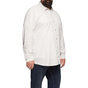 s.Oliver stor storlek skjorta med krage med knäppning, 01n1, 3XL s.Oliver stor storlek skjorta med krage med knäppning, 01n1, 3XL