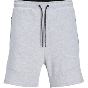 JACK & JONES Jpstgordon Jjair Sweat Bex Sn shorts, Ljusgrå melerad, XS JACK & JONES Jpstgordon Jjair Sweat Bex Sn shorts, Ljusgrå melerad, XS