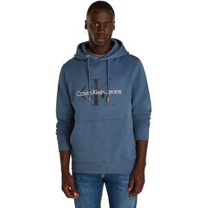 Calvin jeans herr SEASONAL MONOLOGO REGULAR HOODIE J30J320805, pullover huvtröja, blå, 5XL, Blå (Blå kust), 5XL stor Calvin jeans herr SEASONAL MONOLOGO REGULAR HOODIE J30J320805, pullover huvtröja, blå, 5XL, Blå (Blå kust), 5XL stor