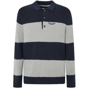 Pepe Jeans herr Cooper, stickade kläder, blå, XXL, Blå (Dulwich blå), XXL Pepe Jeans herr Cooper, stickade kläder, blå, XXL, Blå (Dulwich blå), XXL