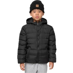 Urban Classics Pojkar jacka Basic Bubble Jacket, vinterjacka för pojkar med huva finns i 2 färger, storlekar 110/116 – 158/164, Svart/svart/svart, 146/152 cm Urban Classics Pojkar jacka Basic Bubble Jacket, vinterjacka för pojkar med huva finns i 2 färger, storlekar 110/116 – 158/164, Svart/svart/svart, 146/152 cm