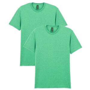 Gildan 64000 – Softstyle kortärmad t-shirt för män, Heather irländsk grön, L Gildan 64000 – Softstyle kortärmad t-shirt för män, Heather irländsk grön, L