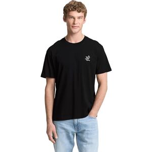 TOM TAILOR Denim 1050863 T-tröja, 29999-svart, XXL herr TOM TAILOR Denim 1050863 T-tröja, 29999-svart, XXL herr
