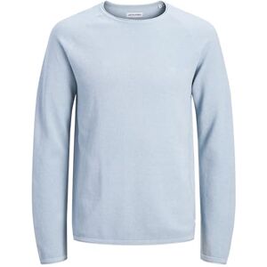 JACK & JONES Jjehill Knit Crew Neck Noos, Himmelsk blå, XS JACK & JONES Jjehill Knit Crew Neck Noos, Himmelsk blå, XS