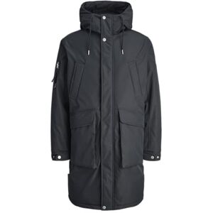 JACK & JONES herr Jorinwood Twill Parka, svart, l, svart, L JACK & JONES herr Jorinwood Twill Parka, svart, l, svart, L