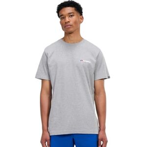 Berghaus herr klass logotyp t-shirt, grå marl bci, 2XL Berghaus herr klass logotyp t-shirt, grå marl bci, 2XL