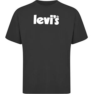 Levi's herr T-tröja Ss Relaxed Fit Tee, Poster Logo Caviar, S Levi's herr T-tröja Ss Relaxed Fit Tee, Poster Logo Caviar, S