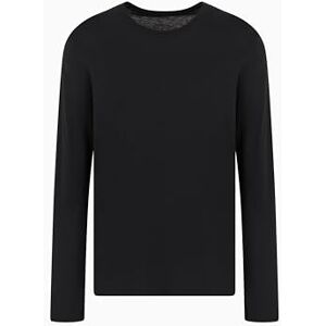 Giorgio Armani Långärmad skjorta för män, Svart (svart 1200), XL Giorgio Armani Långärmad skjorta för män, Svart (svart 1200), XL