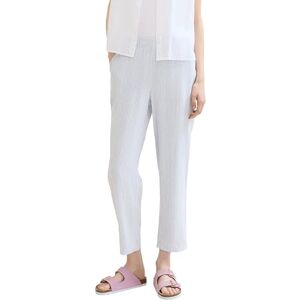 TOM TAILOR Denim dam tapered fit byxor, 35562 – ljusblå vit liten remsa, L TOM TAILOR Denim dam tapered fit byxor, 35562 – ljusblå vit liten remsa, L