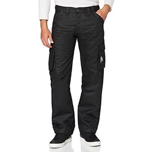 Enzo Cargo Combat Jeans för män, Svart, 40W X 32L Enzo Cargo Combat Jeans för män, Svart, 40W X 32L