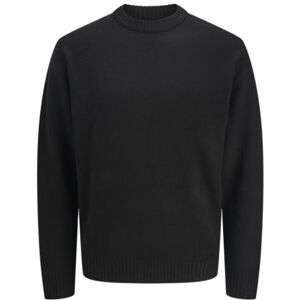JACK & JONES Jjesoho Ollie Knit Crew Neck Sn, svart, M JACK & JONES Jjesoho Ollie Knit Crew Neck Sn, svart, M