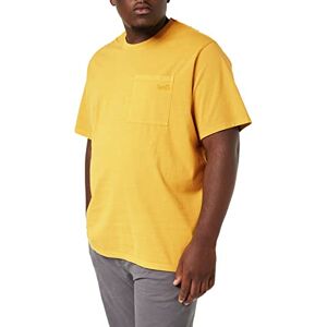 Levi's Herr stickad t-shirt, ficka nugget guld, M Levi's Herr stickad t-shirt, ficka nugget guld, M