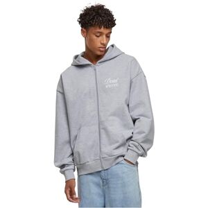 Tee Dangerous Grounds Oversize huvtröja med dragkedja, Grå ljung, XL Tee Dangerous Grounds Oversize huvtröja med dragkedja, Grå ljung, XL