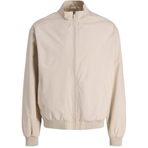 JACK & JONES Herr Jjecharge Stand Collar Bomber Noos, Moonbeam, x_l, Månstråle, XL JACK & JONES Herr Jjecharge Stand Collar Bomber Noos, Moonbeam, x_l, Månstråle, XL