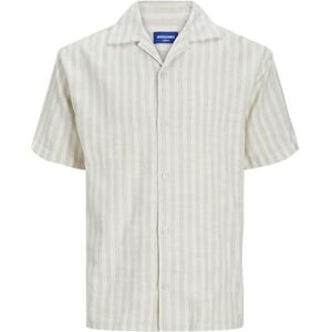 JACK & JONES Jorcoba randig resort skjorta Ss Sn, Ryes Fields of Rye, XL JACK & JONES Jorcoba randig resort skjorta Ss Sn, Ryes Fields of Rye, XL