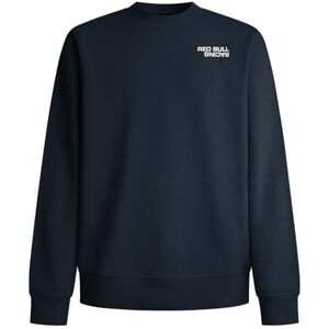 Red Bull Racing X Pepe Jeans herr REFLECT LOGO CREW sweatshirt, blå (DULWICH BLUE), M, Blå (Dulwich blå), M Red Bull Racing X Pepe Jeans herr REFLECT LOGO CREW sweatshirt, blå (DULWICH BLUE), M, Blå (Dulwich blå), M