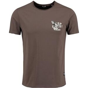 KEY LARGO KEYLARGO herr Kldrop Round T-shirt, Brun (1607), L KEY LARGO KEYLARGO herr Kldrop Round T-shirt, Brun (1607), L