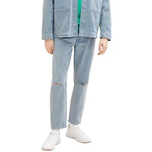 TOM TAILOR Denim herr Jeans med lös passform 1034858, 10121 Destroyed Bleached Blue Denim, 32W / 34L TOM TAILOR Denim herr Jeans med lös passform 1034858, 10121 Destroyed Bleached Blue Denim, 32W / 34L