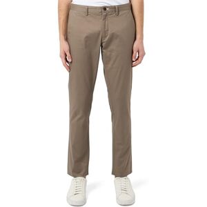 GANT Slim Chinos klassiska byxor för män, Ökenbrun, 38W / 36L GANT Slim Chinos klassiska byxor för män, Ökenbrun, 38W / 36L