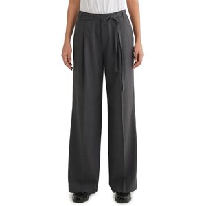 Mavi Dam vävda byxor bälte jeans, kostym pin ränder, M, Antrasit Pin Stripe, M Mavi Dam vävda byxor bälte jeans, kostym pin ränder, M, Antrasit Pin Stripe, M