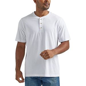Wrangler Authentics Herr Authentics kortärmad Henley T-shirt, Kritvit, XXL Wrangler Authentics Herr Authentics kortärmad Henley T-shirt, Kritvit, XXL