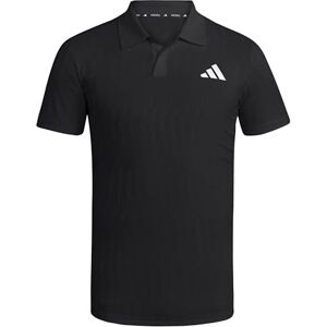 adidas herr Tennis Climacool+ Airchill Freelift Polo Shirt, black, XL adidas herr Tennis Climacool+ Airchill Freelift Polo Shirt, black, XL