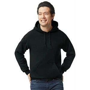Gildan herr Tröja med huva Tröja med huva i fleece, stil G18500, Svart, L Gildan herr Tröja med huva Tröja med huva i fleece, stil G18500, Svart, L