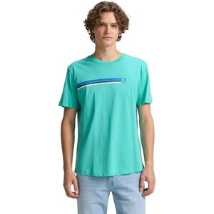 TOM TAILOR Denim T-shirt för män, 10950 Vattenfall grön, XS TOM TAILOR Denim T-shirt för män, 10950 Vattenfall grön, XS