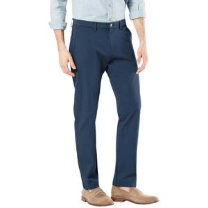 Dockers herr handgjorda kaki smala taper byxor, Blå (Ocean Blue), 33W / 34L Dockers herr handgjorda kaki smala taper byxor, Blå (Ocean Blue), 33W / 34L