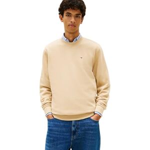 Tommy Jeans herr Tjm Reg S flagga besättning Dm0Dm20741 pullover sweatshirt, BEIGE (äkta guld), 4XL_Plus Tommy Jeans herr Tjm Reg S flagga besättning Dm0Dm20741 pullover sweatshirt, BEIGE (äkta guld), 4XL_Plus