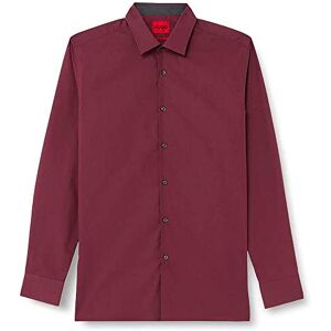 HUGO Herr Ekoy-skjorta, mörk brun 204, 41 HUGO Herr Ekoy-skjorta, mörk brun 204, 41