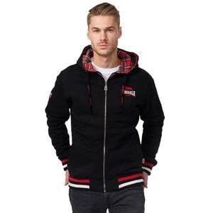 Lonsdale Sweatshirt för män sweatshirt med huva dragkedja Lancaster Lonsdale Sweatshirt för män sweatshirt med huva dragkedja Lancaster