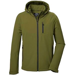 Killtec Softshelljacka/utomhusjacka för män med dragkedja huva KOW 92 MN SFTSHLL JCKT, moos, M, 41829-000 Killtec Softshelljacka/utomhusjacka för män med dragkedja huva KOW 92 MN SFTSHLL JCKT, moos, M, 41829-000