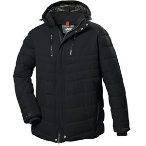STOY Herrjacka i dunlook med dragkedja huva STW 6 MN QLTD JCKT, svart, 5XL, 41915-000 STOY Herrjacka i dunlook med dragkedja huva STW 6 MN QLTD JCKT, svart, 5XL, 41915-000