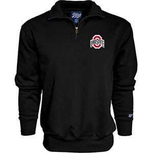 Blue 84 Blue84 Herr kvarts dragkedja sweatshirt ikon sekundär färg, Ohio State Buckeyes svart, L Blue 84 Blue84 Herr kvarts dragkedja sweatshirt ikon sekundär färg, Ohio State Buckeyes svart, L