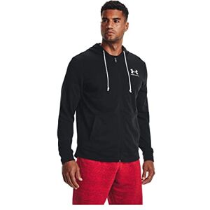 Under Armour Mäns standard Rival Terry Full Zip, (001) svart/onyx vit, XX-Large Under Armour Mäns standard Rival Terry Full Zip, (001) svart/onyx vit, XX-Large