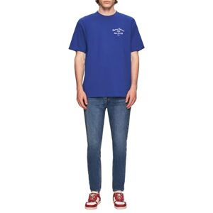 LTB Jeans herr t-shirt tillverkad av bomull i blått regular fit – storlek L, blå, L LTB Jeans herr t-shirt tillverkad av bomull i blått regular fit – storlek L, blå, L