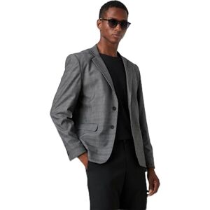 Koton Herr rutig jacka blazer, Grå kontroll (0c3), 54 Koton Herr rutig jacka blazer, Grå kontroll (0c3), 54