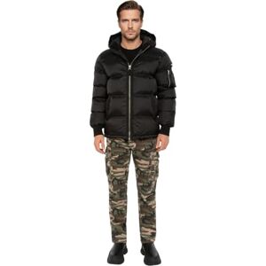 Schott NYC Colten-svart-XXL dunjacka, herr Schott NYC Colten-svart-XXL dunjacka, herr