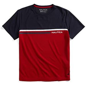 Nautica Navtech Colorblock T-shirt för män, M Nautica Navtech Colorblock T-shirt för män, M