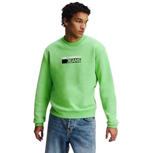KARL LAGERFELD JEANS , Herr, Vanlig Logo Sweat, Regular Fit, Flerfärg, L KARL LAGERFELD JEANS , Herr, Vanlig Logo Sweat, Regular Fit, Flerfärg, L