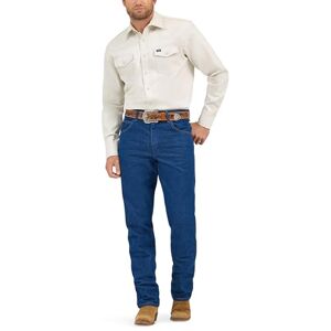 Wrangler långärmad arbetsskjorta, cowboy-skärning, western-skjorta med tryckknappar och gedigen finish Wrangler långärmad arbetsskjorta, cowboy-skärning, western-skjorta med tryckknappar och gedigen finish