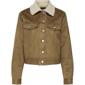 ONLY Onltulip Life Faux Suede Mix Jacket Otw, Cognac, M Dam, konjak, M ONLY Onltulip Life Faux Suede Mix Jacket Otw, Cognac, M Dam, konjak, M