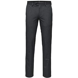 SELECTED HOMME Male Flex Fit byxor Slim Fit, Grå (grå melangegrey melange), 44W x 32L(tillverkarens storlek:30) SELECTED HOMME Male Flex Fit byxor Slim Fit, Grå (grå melangegrey melange), 44W x 32L(tillverkarens storlek:30)