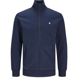 JACK & JONES JACK&JONES PLUS JJEPAULOS Sweat Zip NOOS PLS, marinblå blazer, XXL/Stor JACK & JONES JACK&JONES PLUS JJEPAULOS Sweat Zip NOOS PLS, marinblå blazer, XXL/Stor