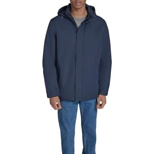 Dockers herr GO RAIN 3/4 längd Commuter jacka med huva ytterkläder, marinblå blazer, S, marinblå blazer, S Dockers herr GO RAIN 3/4 längd Commuter jacka med huva ytterkläder, marinblå blazer, S, marinblå blazer, S