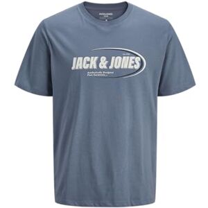 JACK & JONES JACK&JONES Jcoray branding Tee Ss Crew Neck FST, Flintad sten, S JACK & JONES JACK&JONES Jcoray branding Tee Ss Crew Neck FST, Flintad sten, S